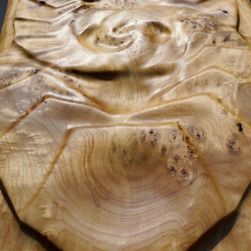 Holzkunstwerk - Strukturen der Schöpfung