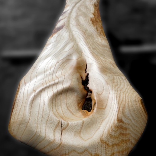 Holzkunstwerk - Am Wendepunkt der Gezeiten