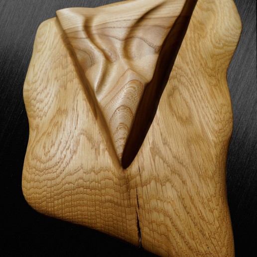 Intuitive Wood Art - Iridium
