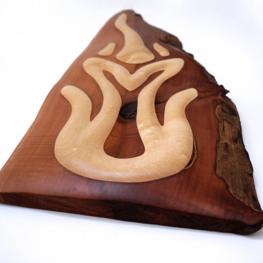 Intuitives Holzkunstwerk - Zuelu