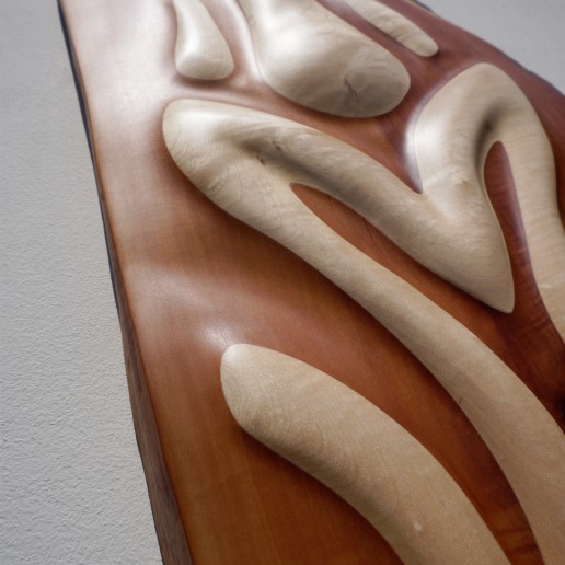 Intuitives Holzkunstwerk - Zuelu