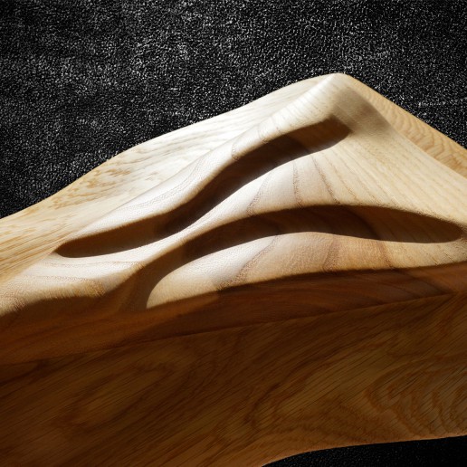 Intuitive Wood Art - Iridium